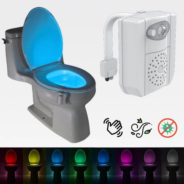 The Toilet Night Light - Motion Activated Glow for Safe & Easy