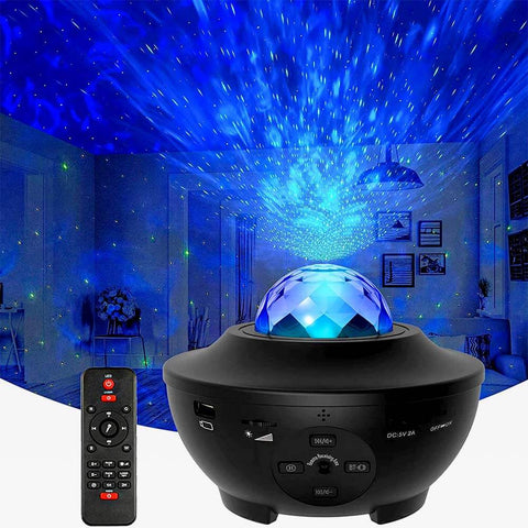 Galaxy Stars Sky Ocean Night Light Projection LED Ceiling Lamp – Simply  Novelty